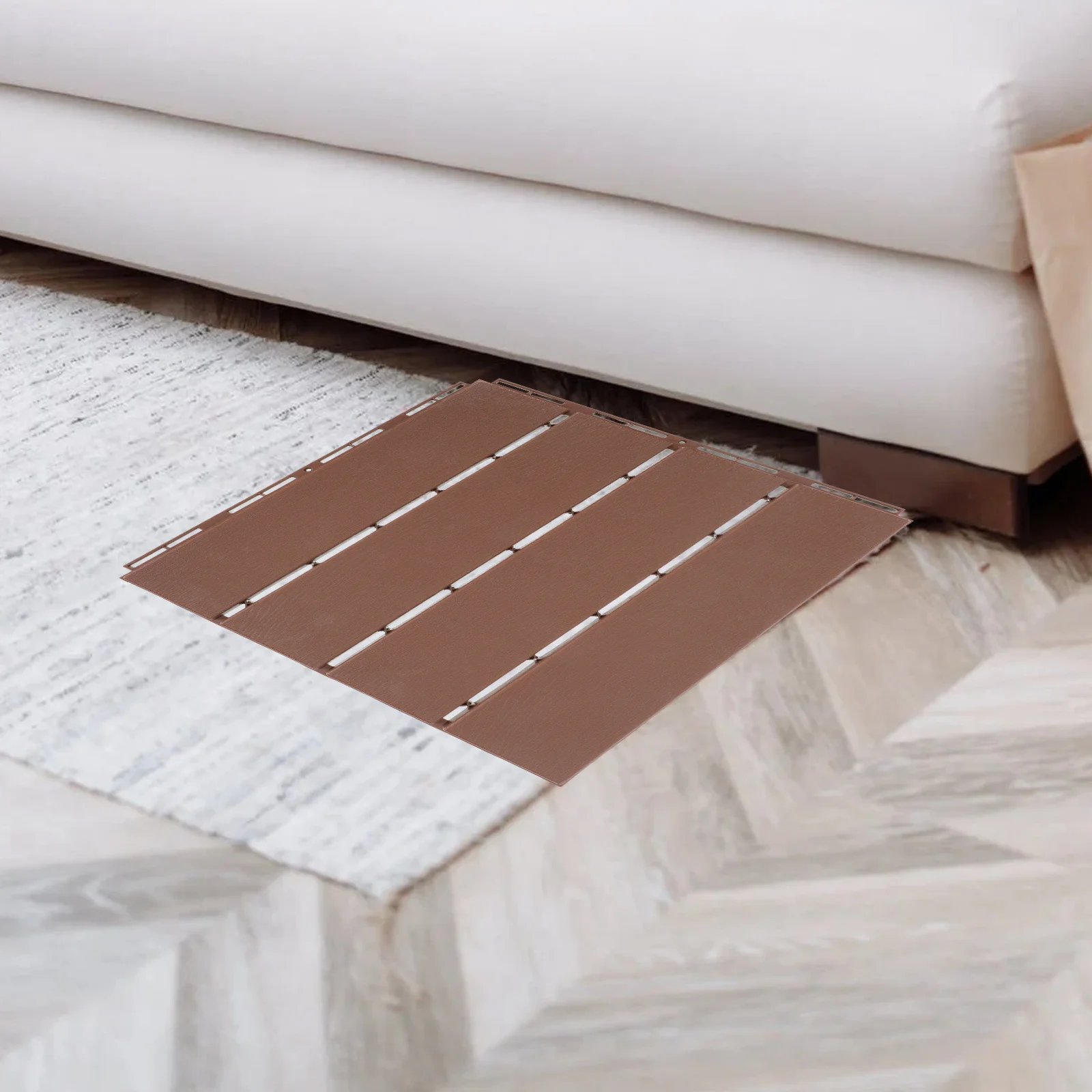 Piso de madeira e plástico à prova d'água, design de emenda, fácil instalação, jardim ao ar livre, varanda, quintal, corredor, piso correspondente