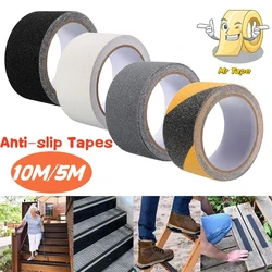 10M/5M Anti Slip Floor Tape PEVA rubber silica sand tape Adhesive Stickers Waterproof Non-slip Tape For Ground Bathroom Stairs