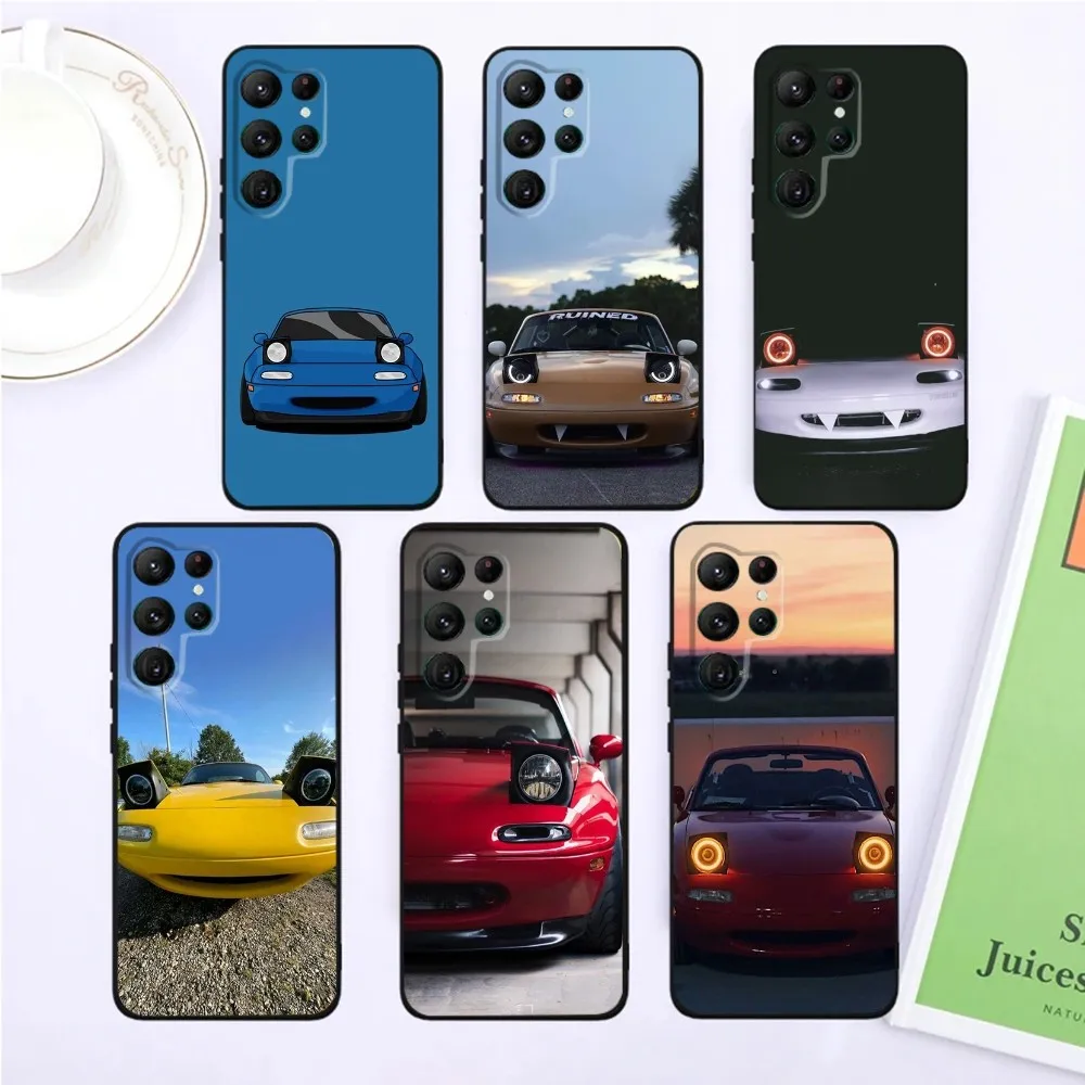 

M-MiataS Mx5 Phone Case For SamsungS24,S23,S22,S21,Ultra Pro S10,S30Plus,S9,20lite Black Cover