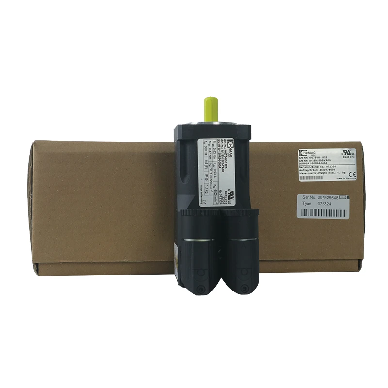1 قطعة الأصلي 4-075-01-1125 محرك التيار المتردد سيرفو 0.43NM 400 فولت O.BREMSE RPM 6000/دقيقة 300 هرتز ل Homag #6