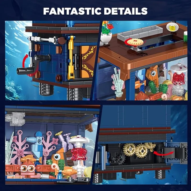Fish Tank Building Block Under - Aquarium Fish You Can Eat 评论和价格