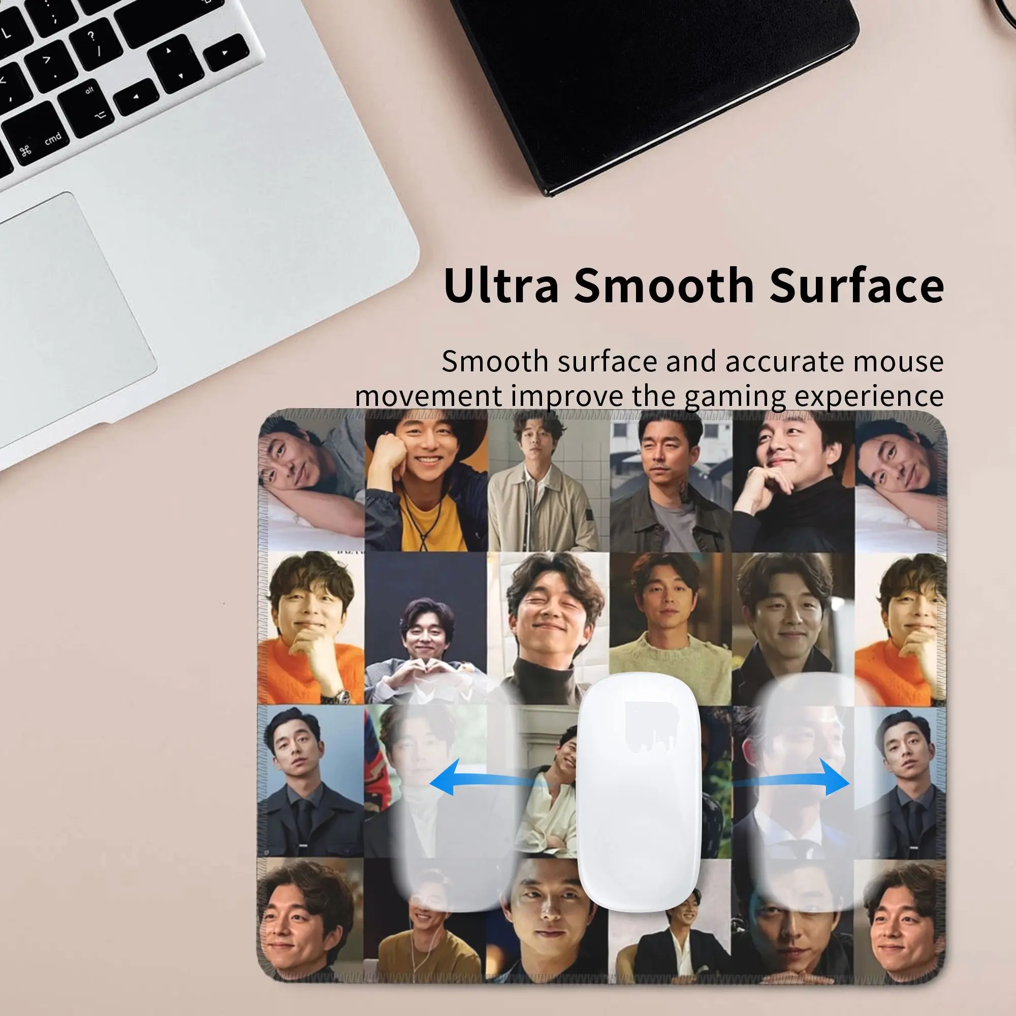 Gong Yoo 1 لوحة الماوس لوحة المفاتيح الكمبيوتر الماوس حصيرة ألعاب الكمبيوتر المحمول حصيرة مكتب الملحقات الجدول الحصير