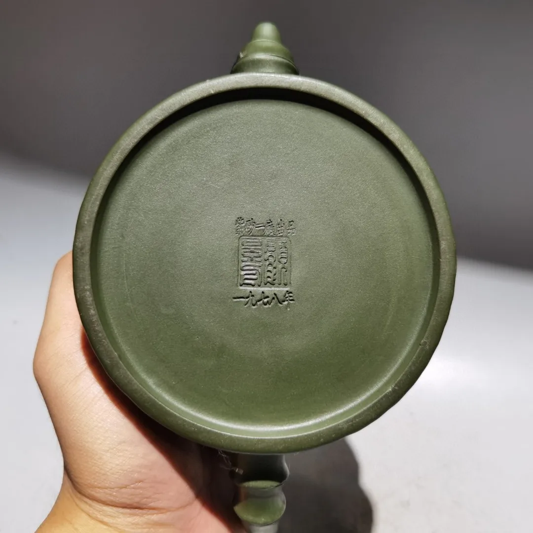 Yixing Teapot Purple Clay Pot Bamboo spout pot Bamboo tube teapot with ribbed texture Teapot Kettle Tasting tea ceremony