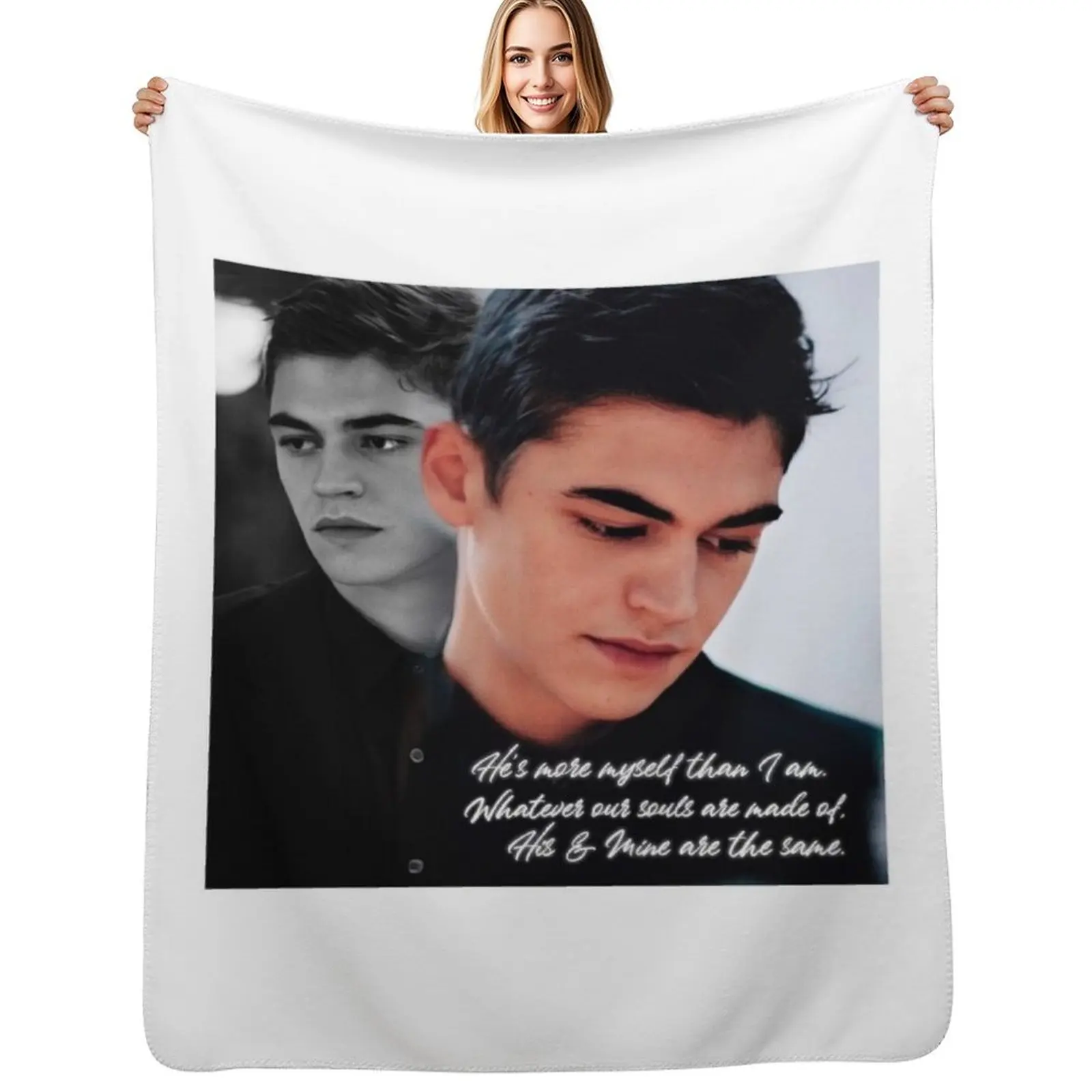 He’s more myself than I am. Whatever our souls are made of, his and mine are the same. Throw Blanket Kid'S Flannel Blankets