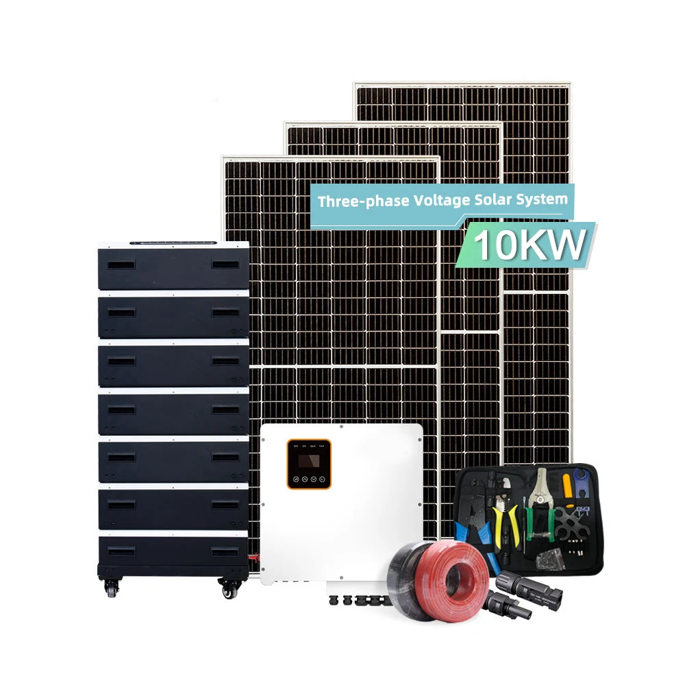 Wholesale Solar Power System Complete Solution On Off Grid Hybrid Solar Energy Storage Systems For Home 10kw