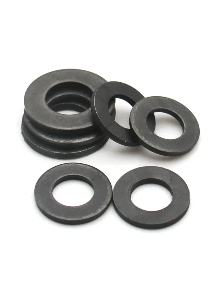 Grade 8.8 acier au carbone noir 1-50pcs M2 M2.5 M3 M4 M5 M6 M8 M10 M12 M14 M16 M18 M20 M22 M24 -M36 DIN125 rondelle plate joint uni