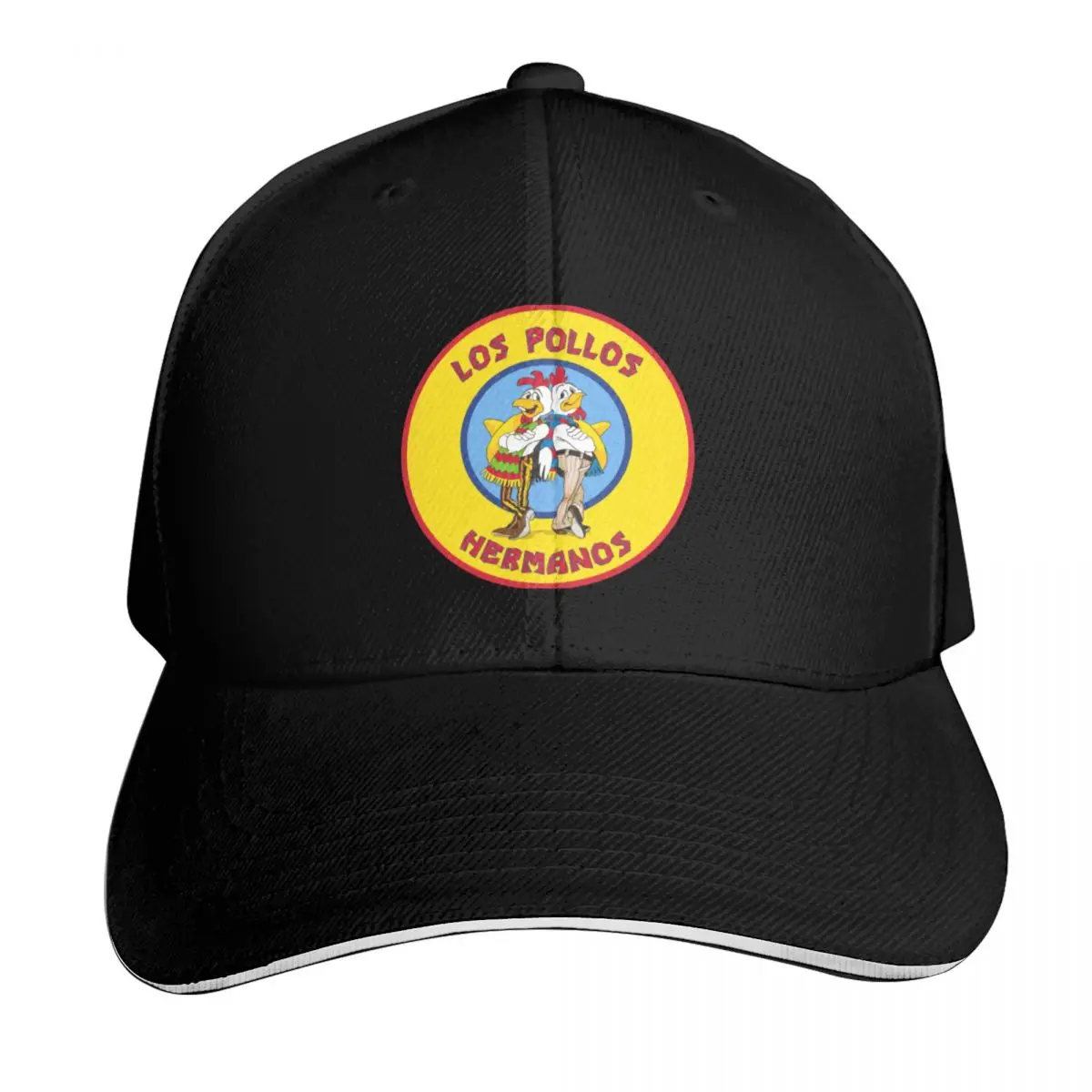 Los pollos Hermanos Baseball Cap Streetwear Hip Hop Trendy Vintage Retro Embroidered Lightweight Packable