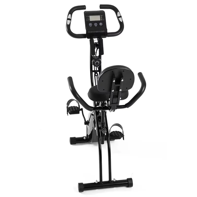 

Foldable Quiet Indoor Magnetic Resistance Exercise Bike, Suitable for Home Gyms and Studio Workouts
