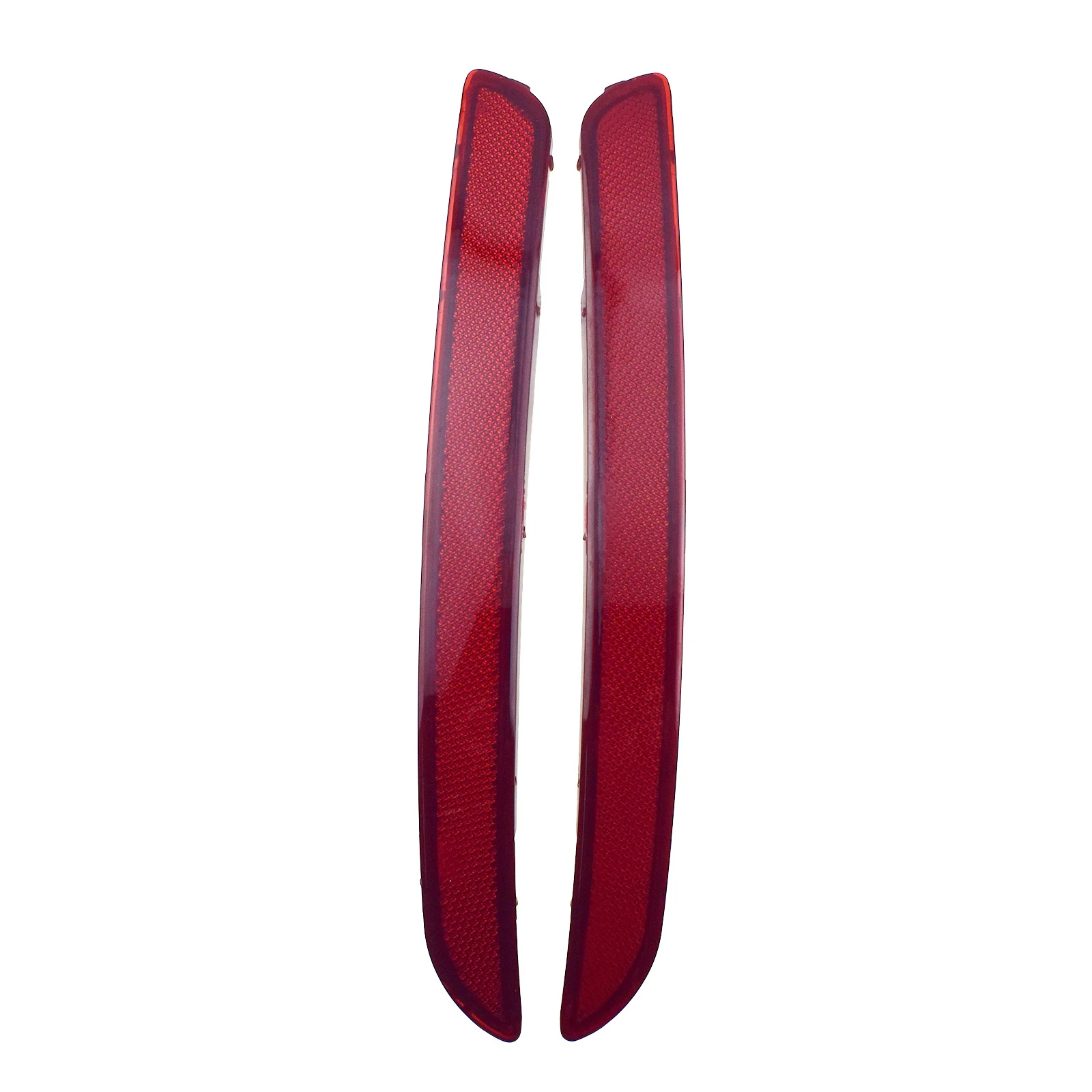 New 1 / 2PCS Left Right Red Rear Bumper Reflectors Fit For 2012 2013 2014 2015 Kia Rio Sedan 1.6L l4 92406-1W000 92405-1W000