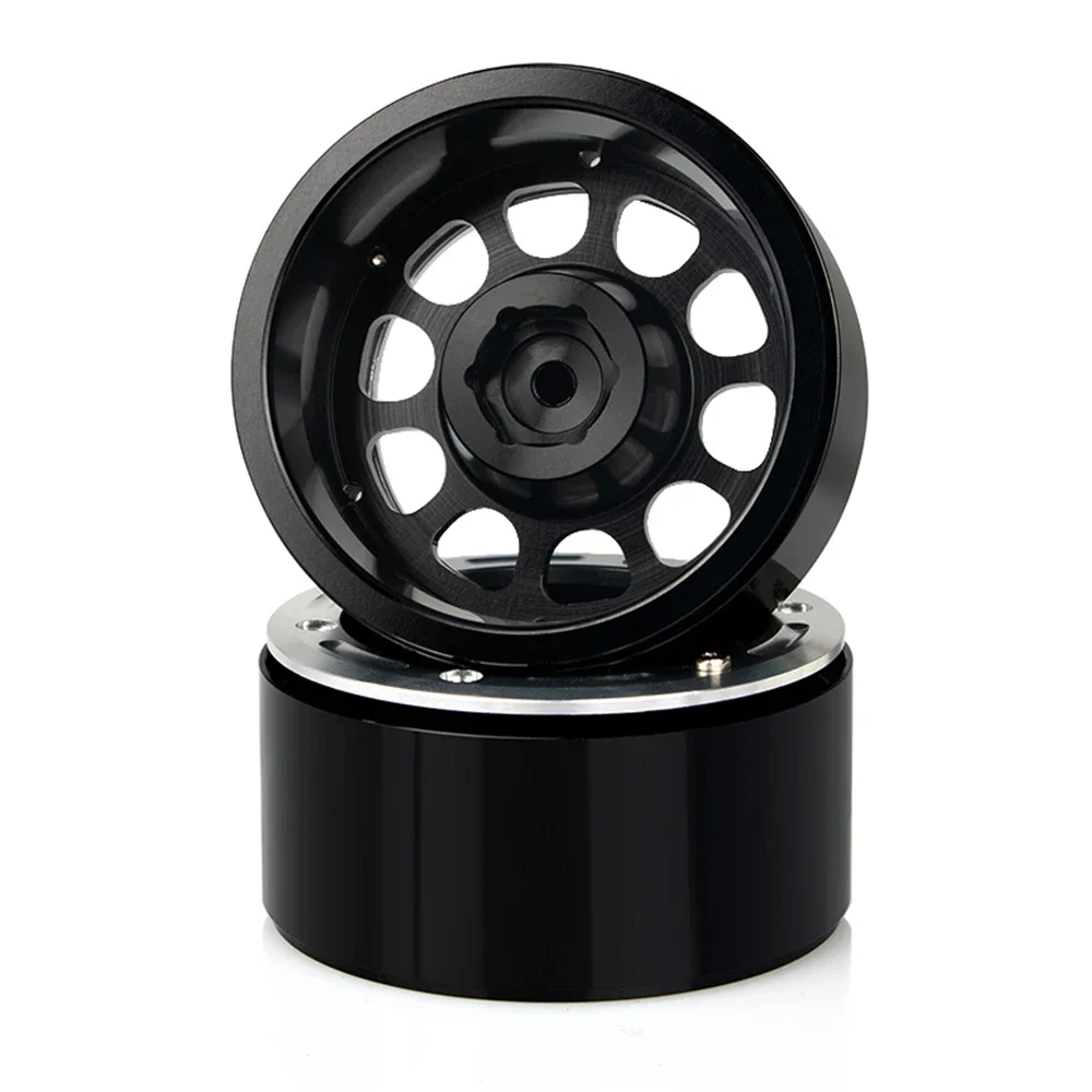 

KYX Racing Aluminum 1.9" Wheel Rims Upgrades Parts Accessories for 1/10 RC Crawler Axial SCX10 II Traxxas TRX6 TRX4 D90