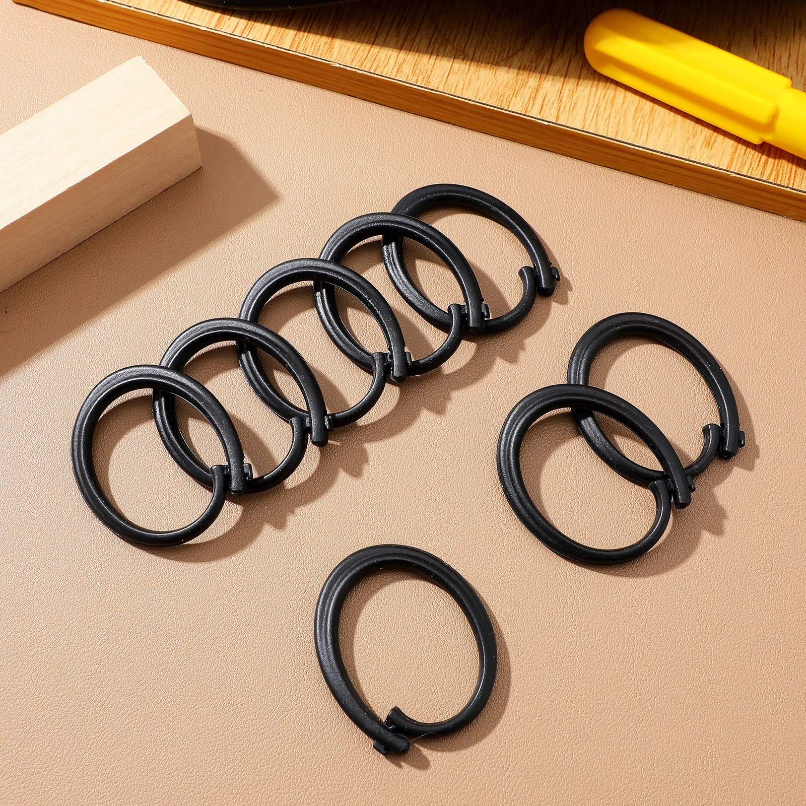 30 قطعة الخيام إكسسوارات الستائر مقاطع معلقة صغيرة ل ظلة هوك الستائر السنانير الستائر مقاطع السنانير المظلة السوداء الشماعات