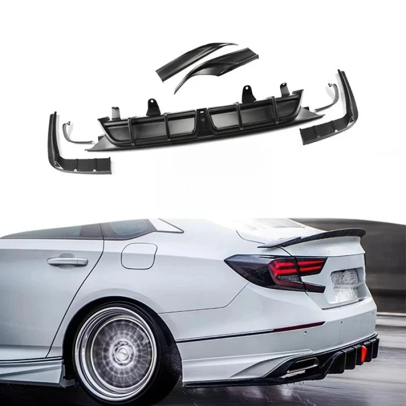 

Высококачественный универсальный задний бампер-диффузор с LED-подсветкой (2018-2022) для тюнинга кузова автомобиля