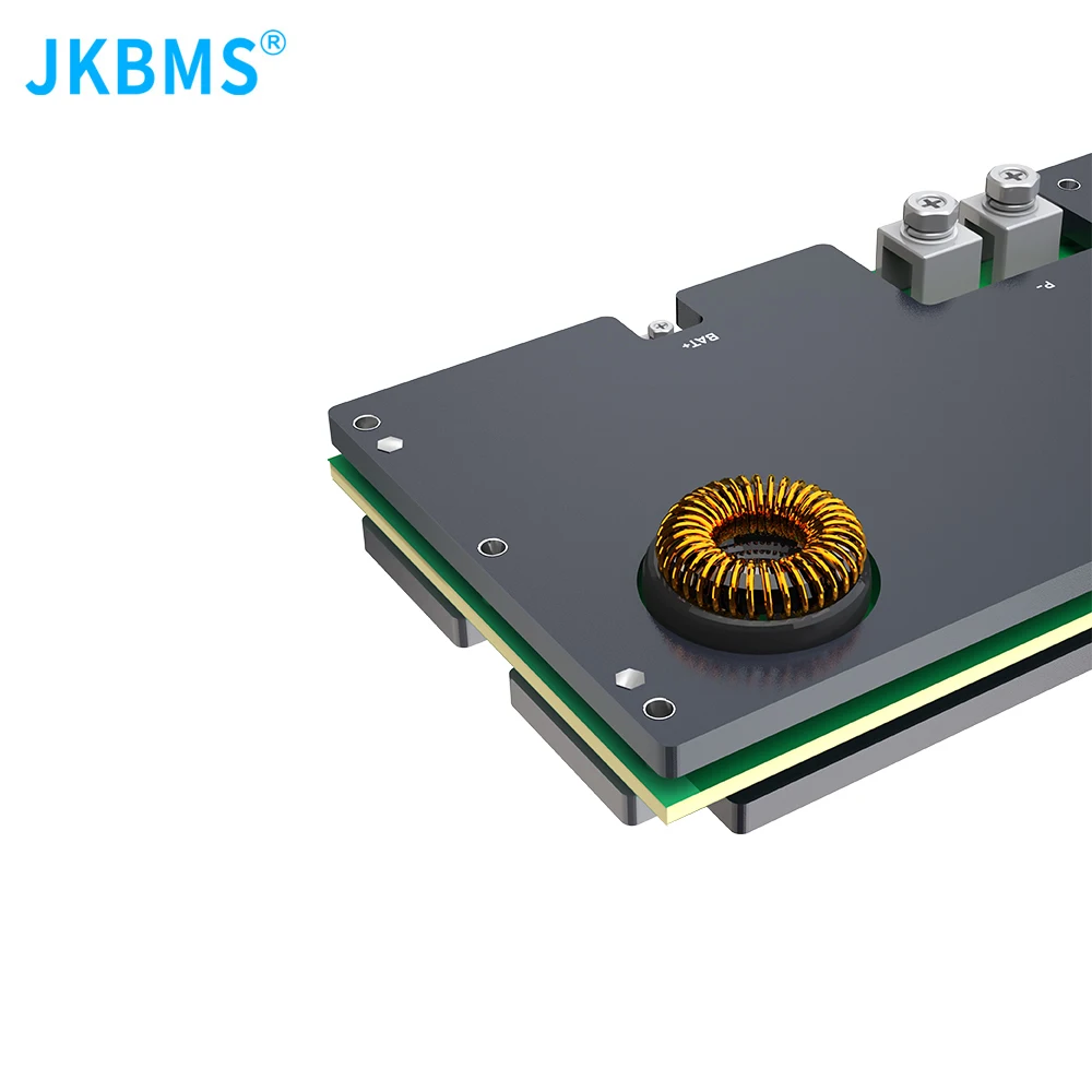 JKBMS PB1A16S10P عاكس ذكي BMS 8S - 16S 100A 24V 48V تخزين الطاقة العائلي Lifepo4/Li-ion/LTO لعاكس Growatt Deye