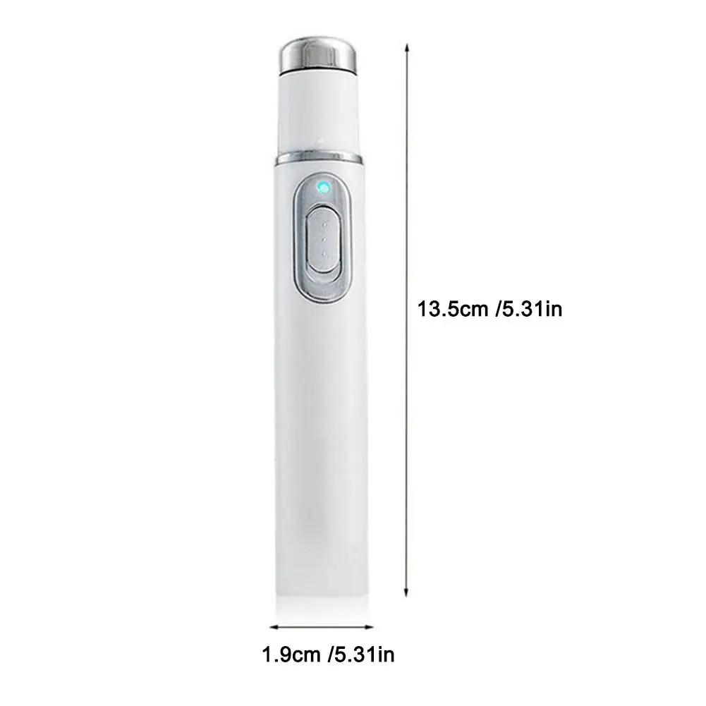 Blue Light Acne Removal Pen Eye Massager Eliminate Undereye Bags Fade Dark Circles Eye Massage Stick Face Beauty Tool Skin Care