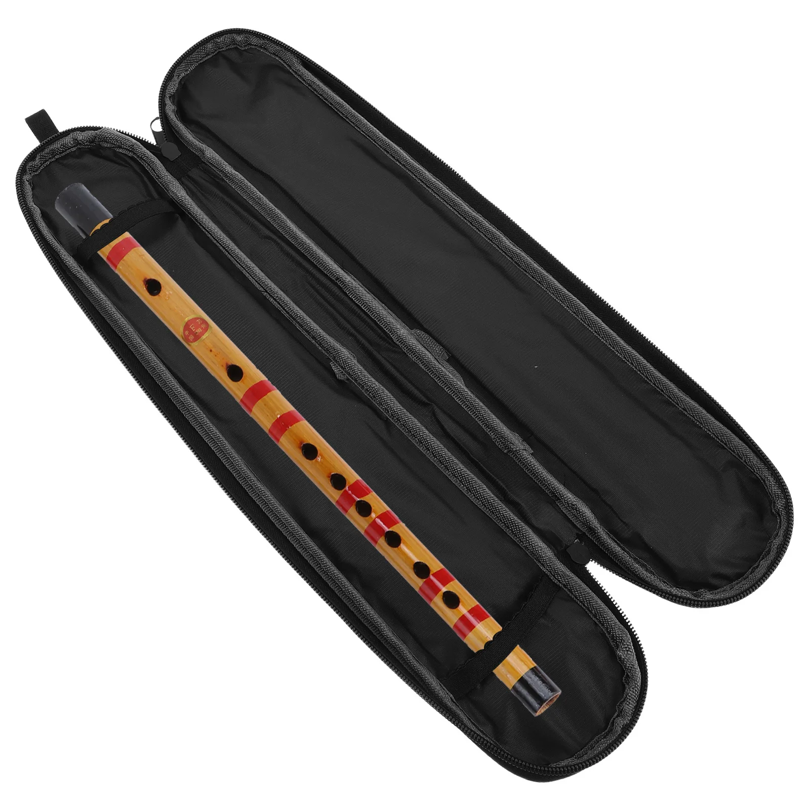 

Flute Protection Cover Cases for Musical Instruments Storage Black Cloth Backpack