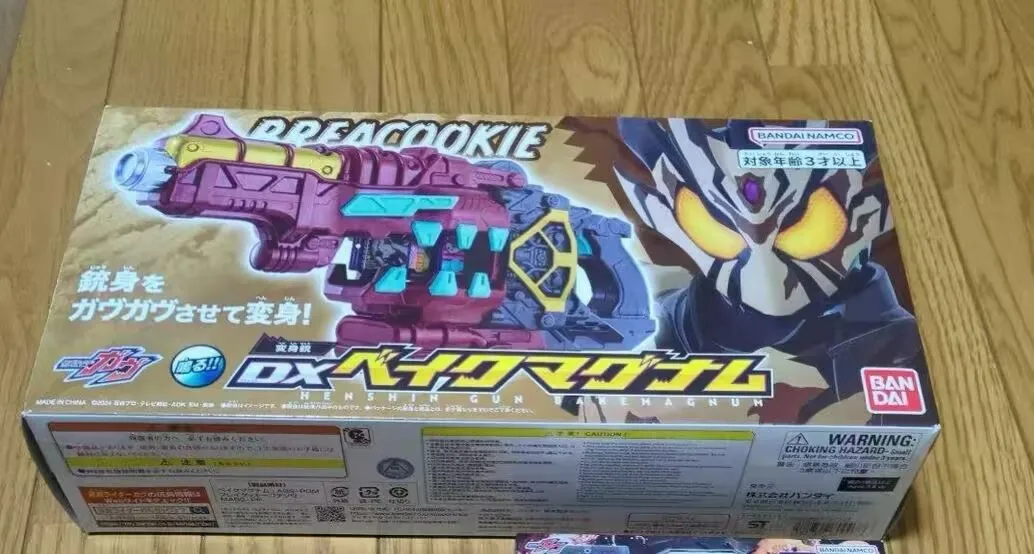 

В наличии Оригинальный Bandai Kamen Rider Gavv DX Cookie BAKE Transform Gun, аниме-фигурка, игрушка, подарок на день рождения