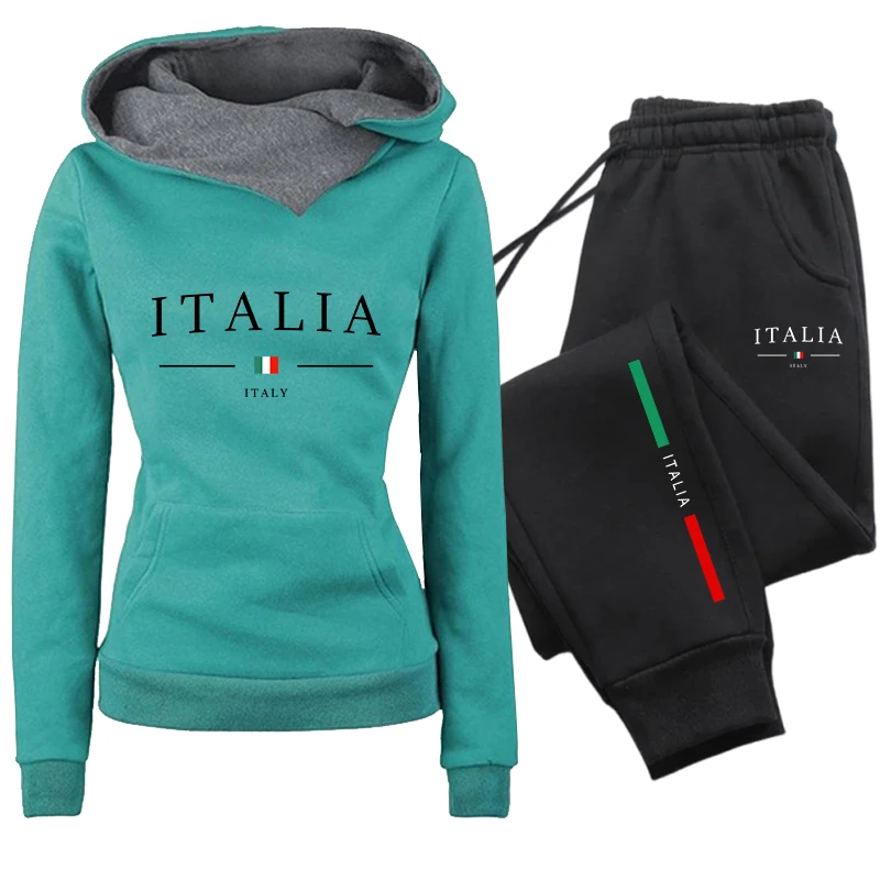 2026 Damen-Trainingsanzug Lässiger Hoodie Sweatshirt Outdoor-Sport Jogging Herrenbekleidung Herbst Winter Qualitäts-Mode Streetwear – Detail 5