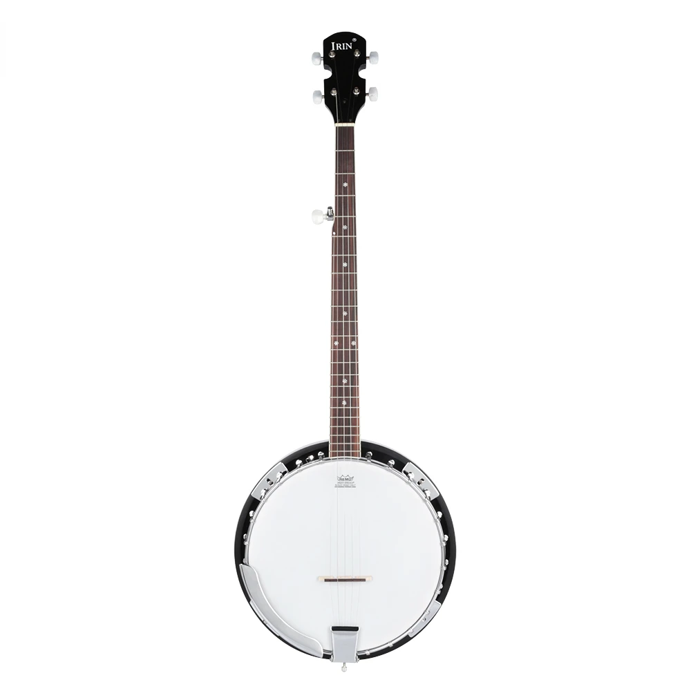 Chinese Factory New Products Wholesale IRIN Five-string Banjo Technology Wooden Fingerboard Banjo