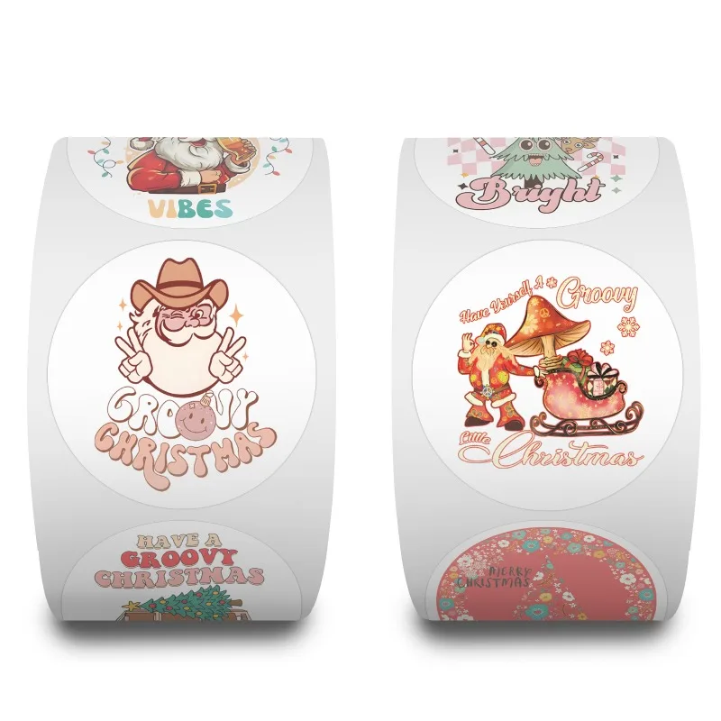 500pcs 만화 성격 크리스마스 크리 에이 티브 낙서 장식 스티커