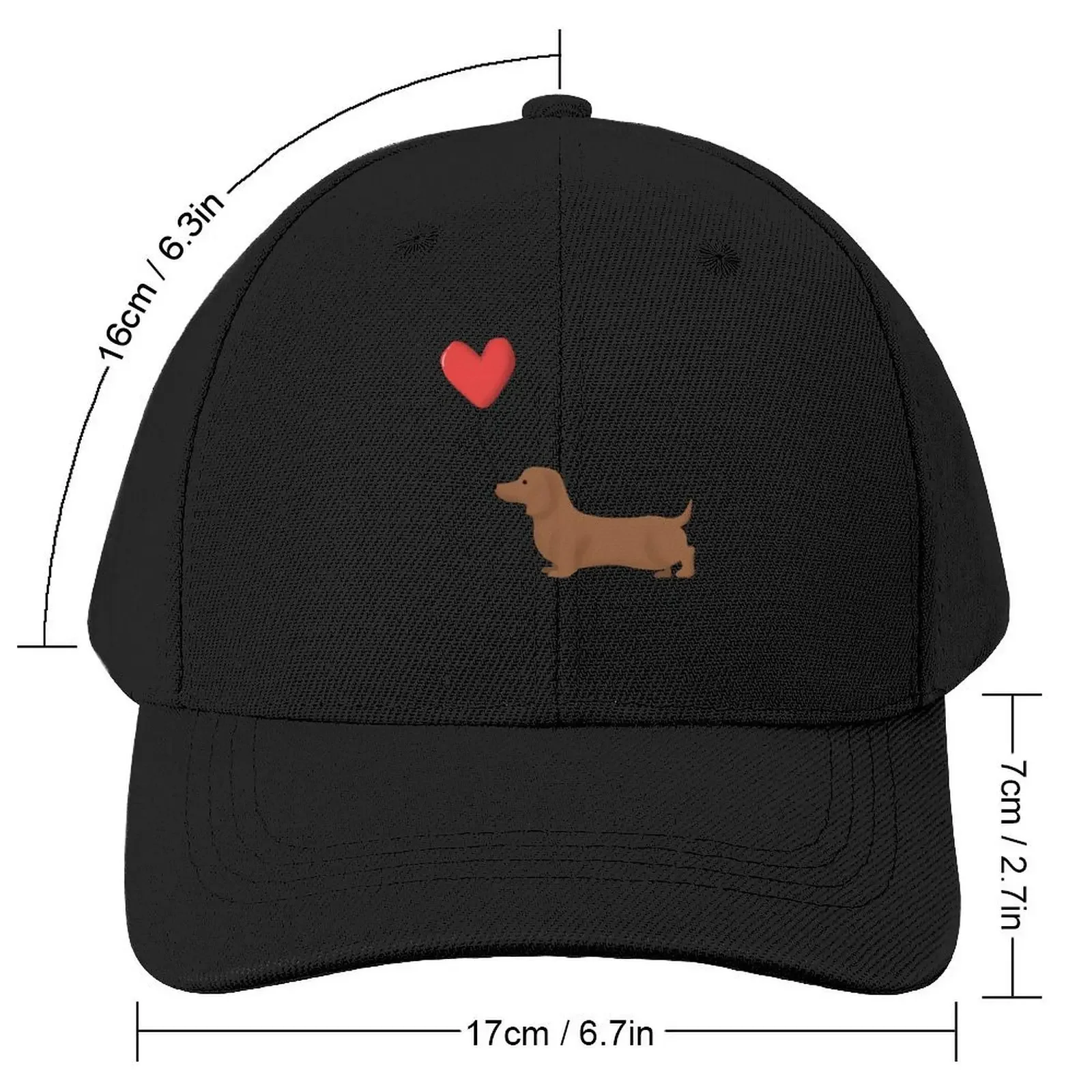 Sausage Dog Holding a balloon Baseball Cap Hat Man For The Sun Horse Hat foam party Hat Visor Mens Women's