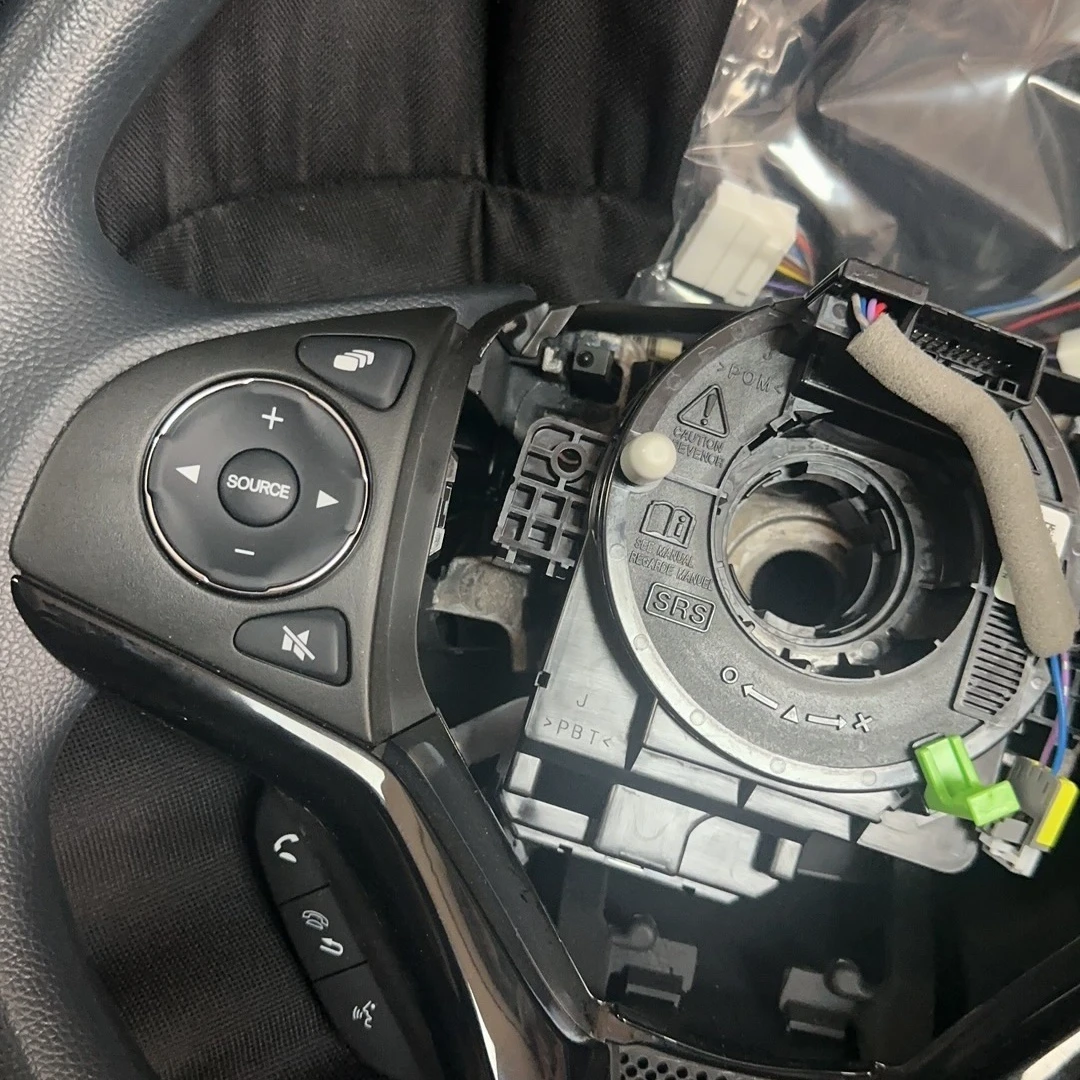 New Design OEM UpgradeDurable Real Carbon Fiber Steering Wheel Tailored for Honda Civic Steering Mods Without airbags