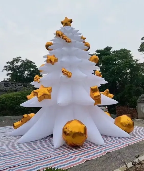 

Advertising Inflatable Gold Decorate Tree for Christmas