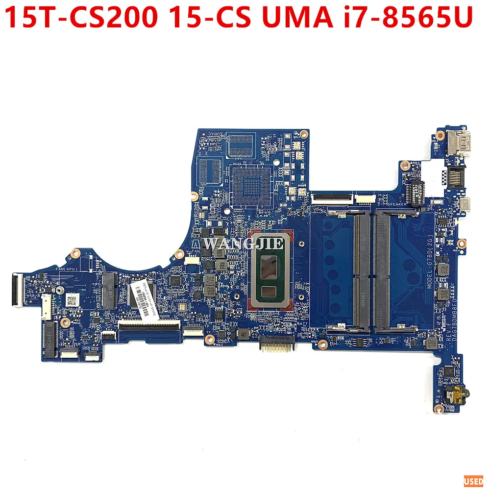 

For HP PAVILION 15T-CS200 15-CS Laptop Motherboard L50262-601 L50262-001 UMA i7-8565U WIN DAG7BDMB8F0 100% Working