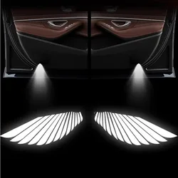 2Pcs LED Projector Car Door Signal Lights Accessories For Land Rover Range Rover RR L322 L405 Discovery 3 4 5 Sport L494 L551