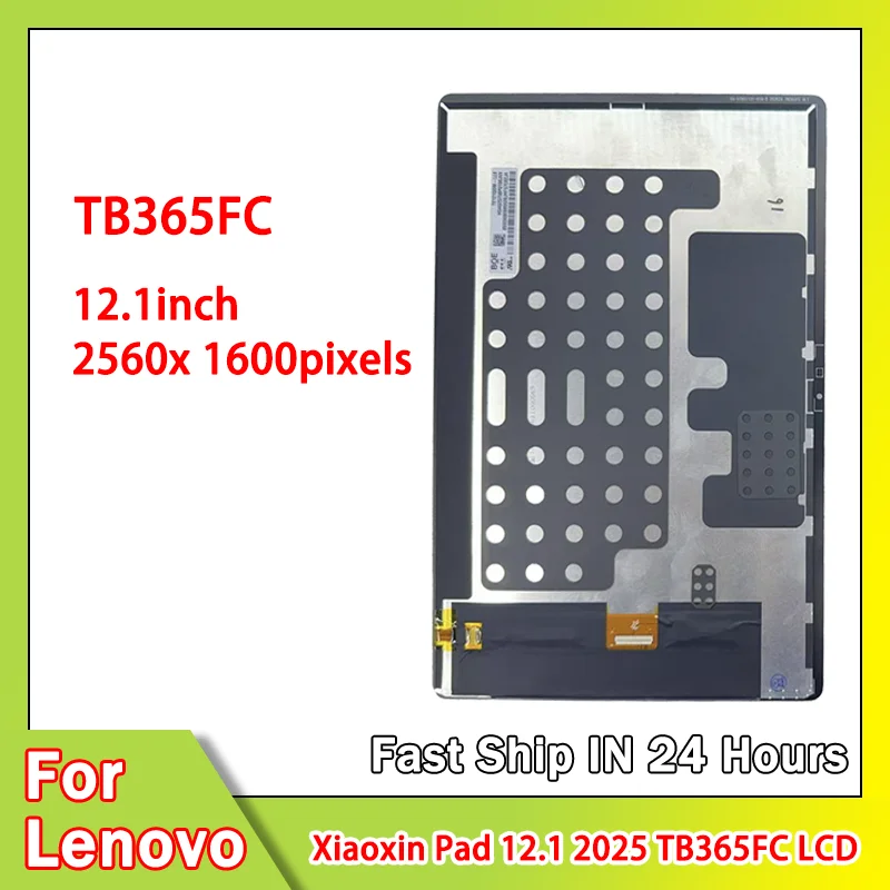 

12.1 inch New For Lenovo Xiaoxin Pad 2025 TB365FC LCD Display Touch Screen Digitizer Assembly Replacement Repair Parts
