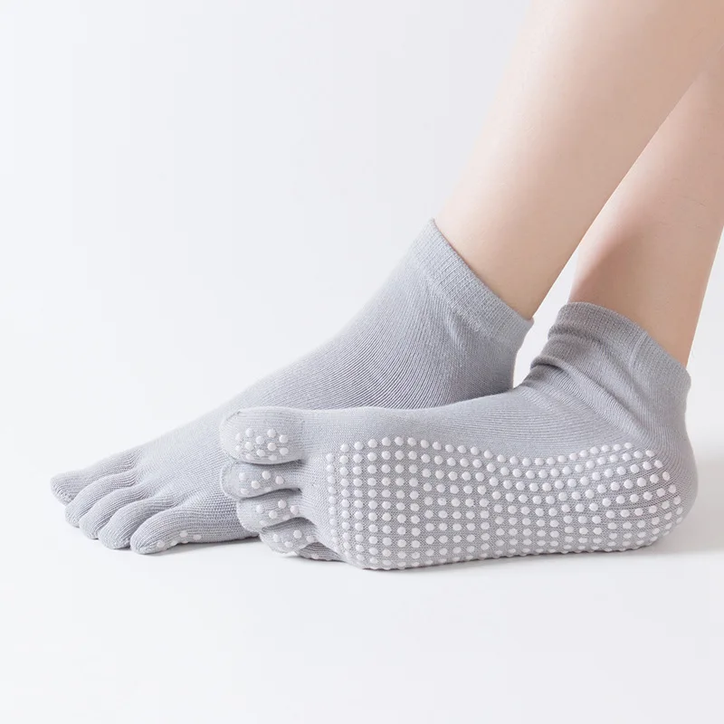 Five Fingers Yoga Socks Non-slip Professional Training Long Socks