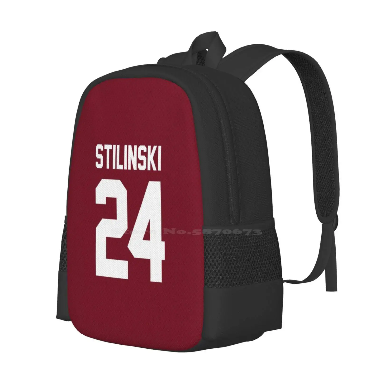 Stilinski 24 School Bag Big Capacity Backpack Laptop Stiles Stilinski Teen Wolf Dylan Obrien