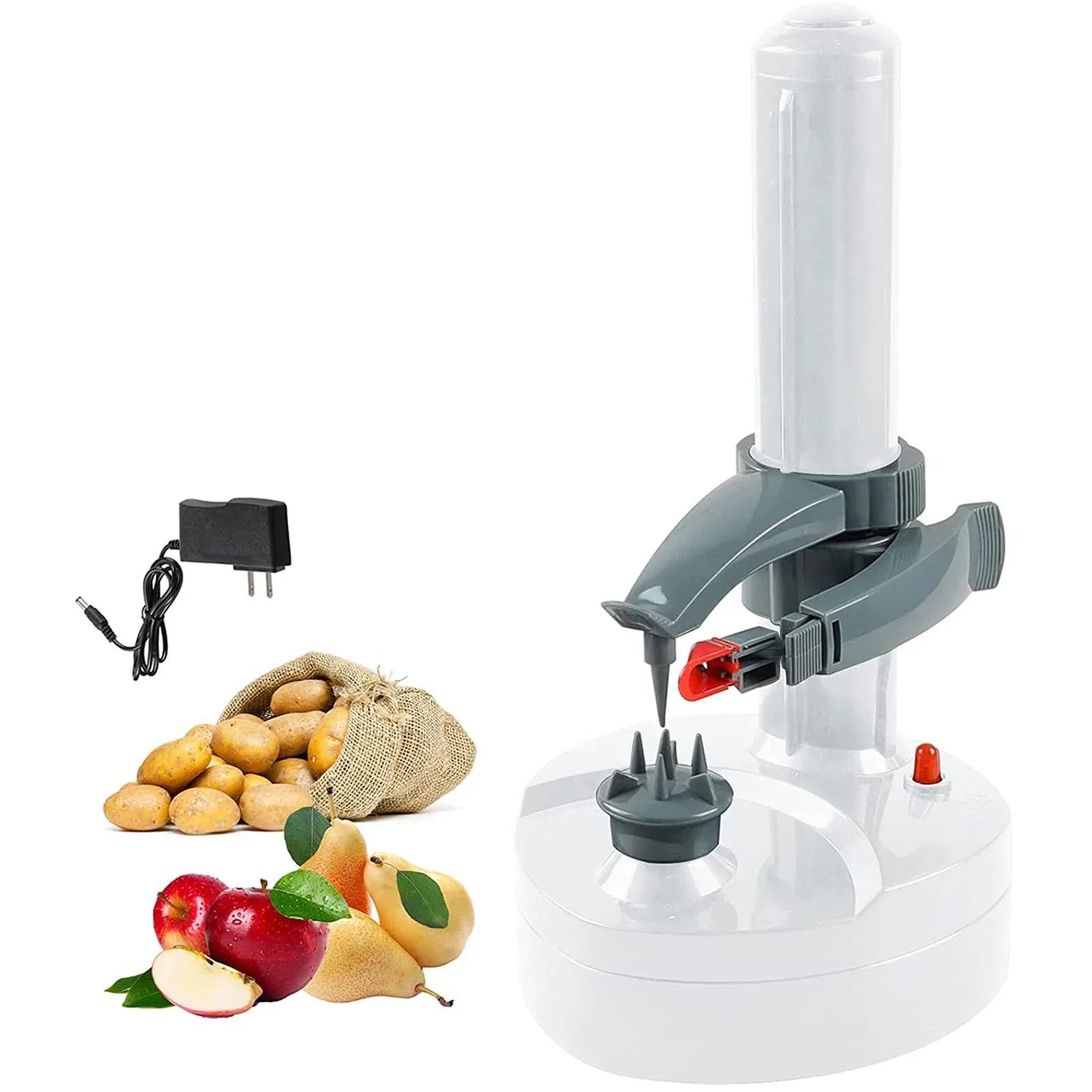 

Electric Spiral Potato Peeler Automatic Apple Peeler, Smart Vegetable Fruit Peeler Machine, Kitchen Accessories Peeling Tool