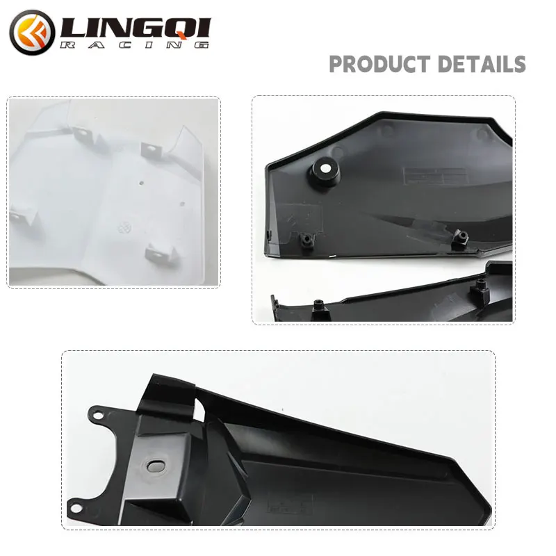 LYNNCHI Motorcycle CRF50 Front Rear Fender Mudguard Side Panel Fairing Cover Kit For  CRF 50 2022 Pit Dirt Bike Accessories