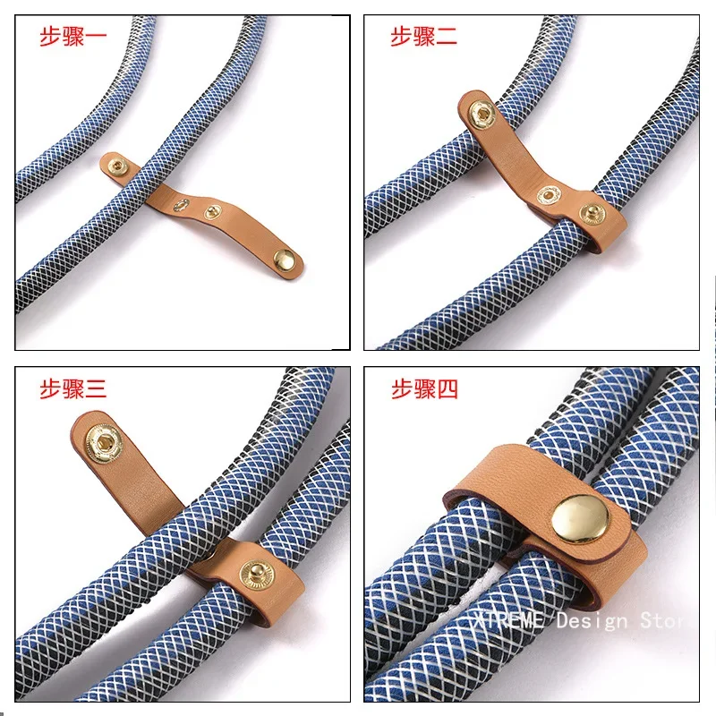 1pc Real Leather Bag Handle Fixed Buckle For Tote Bag Shoulder Strap Fixing Clip Adjustment Shorten Buckle Bag Accessories