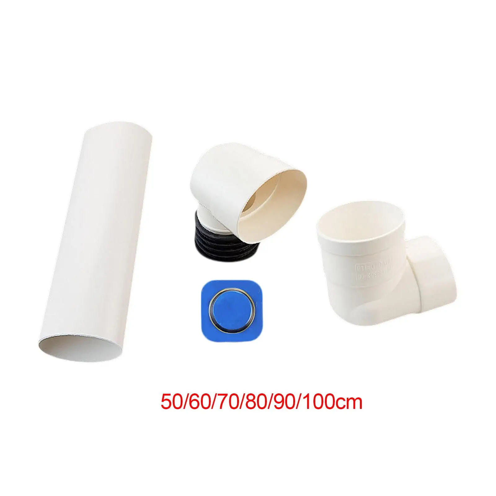 Offset Toilet Flange Extension Drain Pipe Expanded Hose Offset Closet Flange