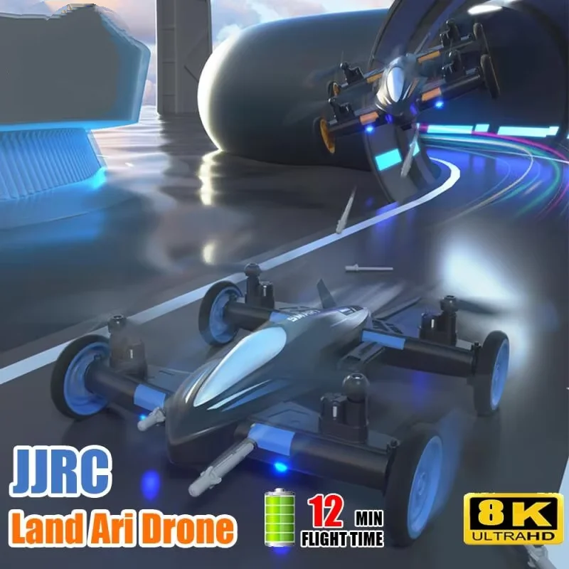

JJRC RC Land Ari Drone 8K Camera HD WIFI 4 Axis Headless Big RC Quadcopter Dron Toy Altitude Hold Helicopter Toys For Kids Gifts