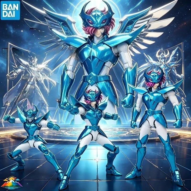 

【IN STOCK 】BANDAI in Stock Saint Seiya Saint Cloth Myth EX Delta McGrath Alberich 18cm Anime Character Model Toy