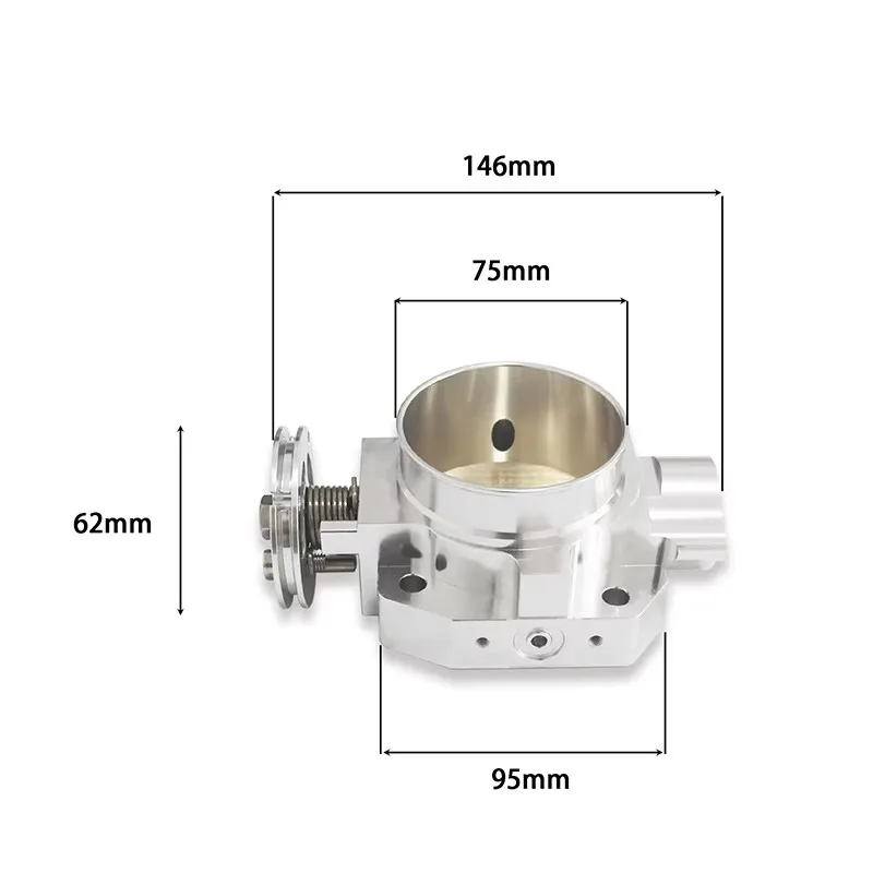 Honda B16 B18 D16 F22 B20 D/B/H/F throttle body 70MM EF EG EK DC2 H22 D15 D16 throttle body images - 6