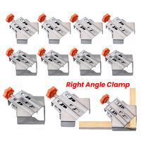 1/2/4pcs 90 Degree Fixing Clips Stainless Steel Right Angle Splicing Quick Clamp 90° Holder Fixed Clip for Wood Panel Splicing
