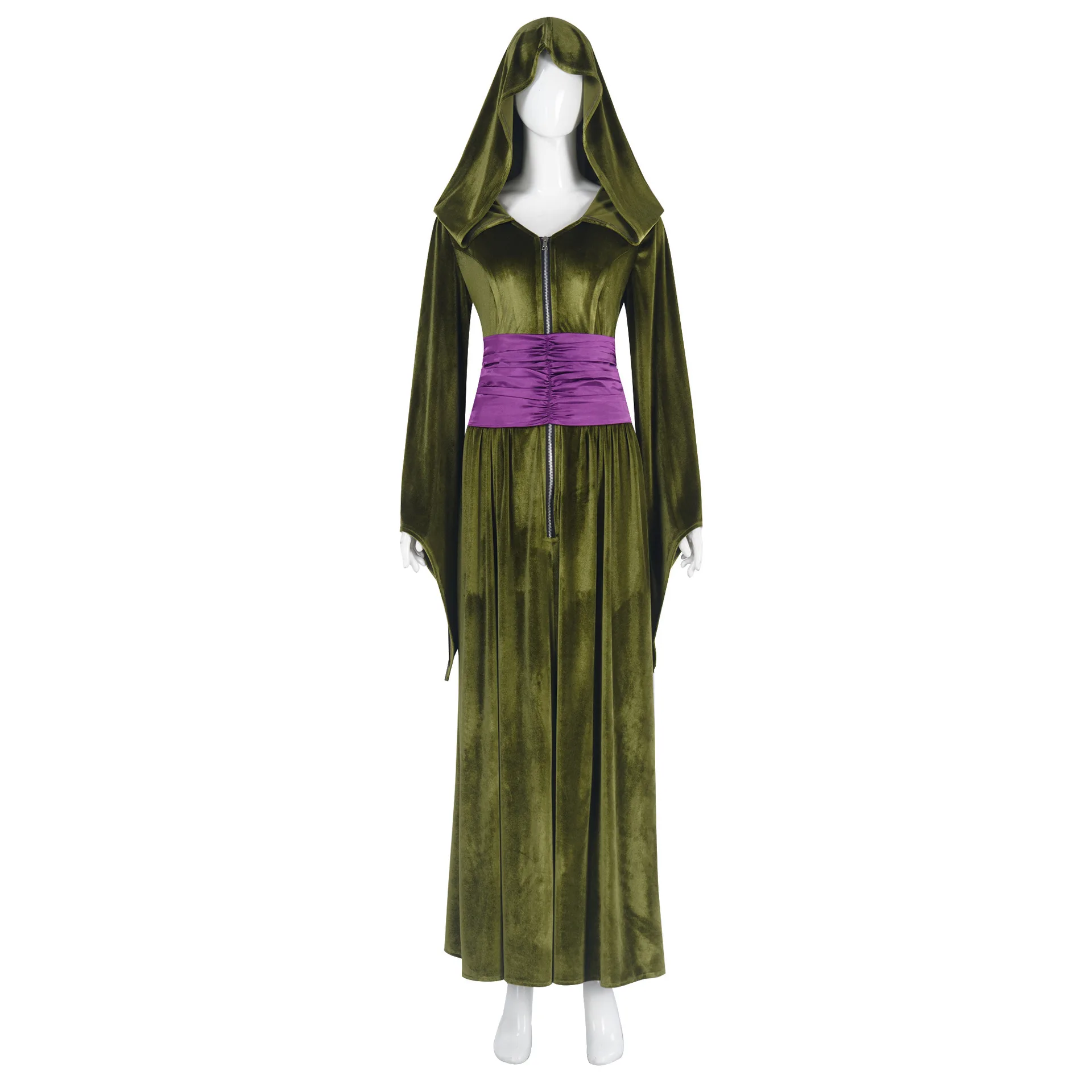 loween Medieval Witch Costume Dr Robe Performance Clothes Women's Traditional Ethnic Stage Performance Cross-Border