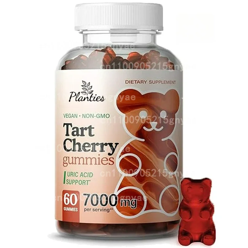 

Tart Cherry Gummies - 3000 Mg Supplement Celery Seed Extract - Vegan Tart Cherry Gummies Vitamin Concentrate