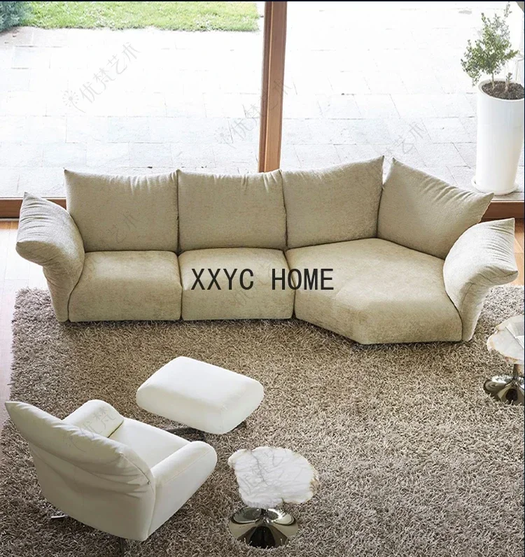 Italian down Fabric Sofa Modern