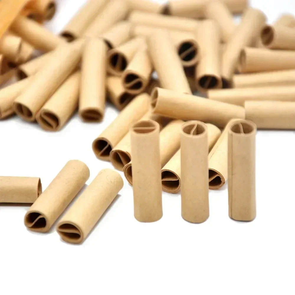 WE PUFF 5MM/6MM/7MM Natural Unrefined Pre-rolled Tips Cigarette Filter Rolling Paper For Hand Rolled Cigarette Accessories