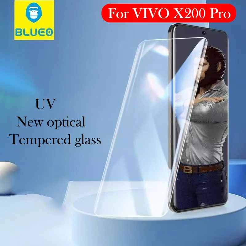 

Закаленное стекло BLUEO UV для Vivo X200 Pro, защитная пленка для экрана VIVO X200 Pro 5g