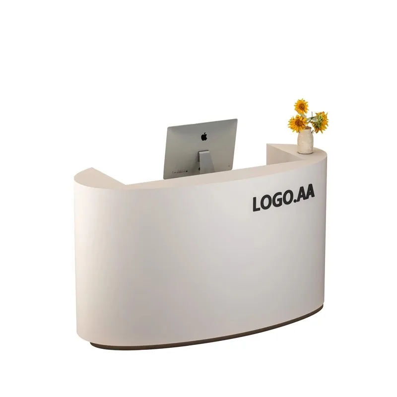 Restaurant Front Desk Reception Counter Hotels U Shape Classic Reception Desks Beauty Salon Mostrador Recepcion Office Furniture