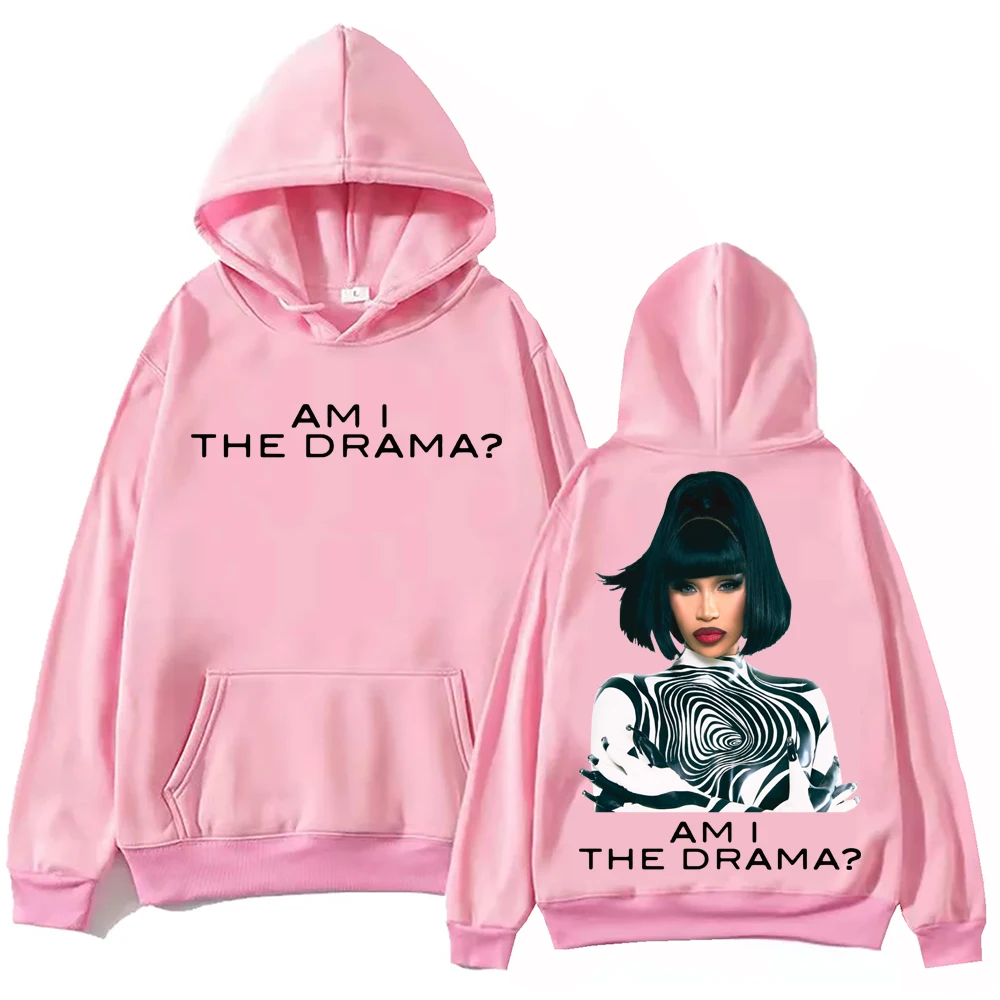 Cardi B Little Miss Drama Tour 2026 Hoodie Harajuku Hip Hop Pullover Tops Sweatshirt Gift