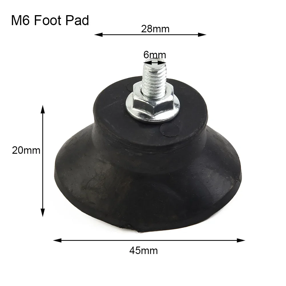 Air Compressor Foot Pad Components For Air Pumps Replacement Rubber Shockproof Vibration Isolator Accessories M6