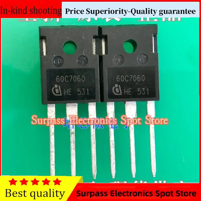 10PCS-100PCS  IPW60R070C6 60C7060  T0247 135A650V  Price Superiority-Quality guarantee