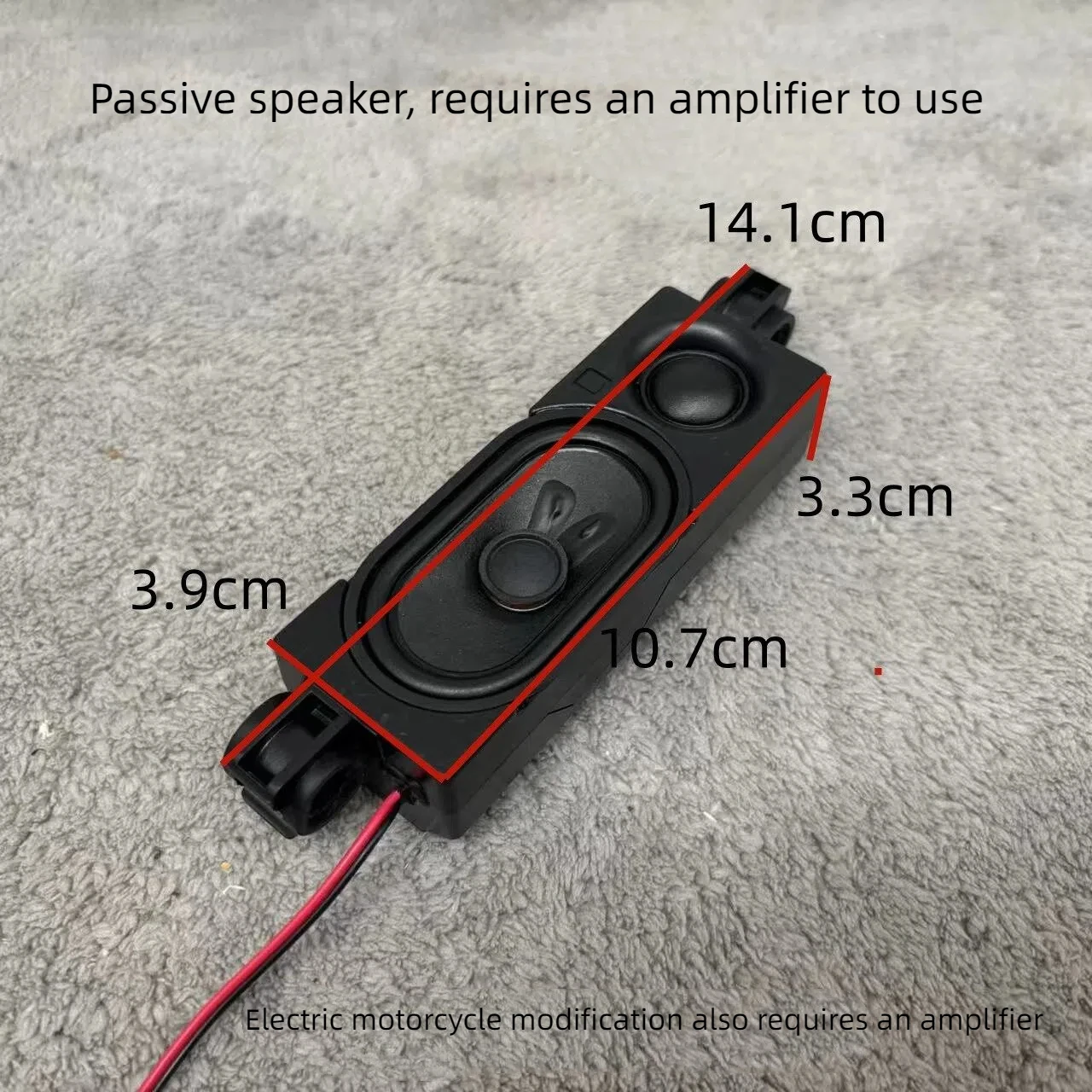 GHXAMP Do głośników pasywnych Harman Audiophile Mini 2-drożnych, 6Ω 10W – do samodzielnego montażu systemów audio w komputerach stacjonarnych i modyfikacji e-hulajnóg, 107*39mm — zdjęcie produktu 6
