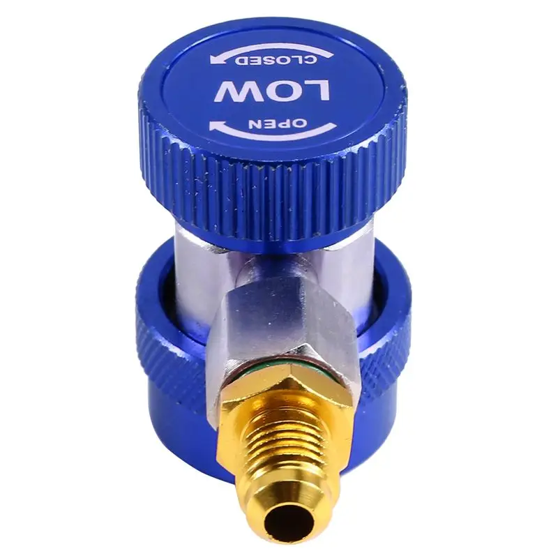 -[33A Tvdae] R134A Car Air Conditioner Fluoride Converter Quick Coupler Connector Adapter Adjustable Auto Repair Tools